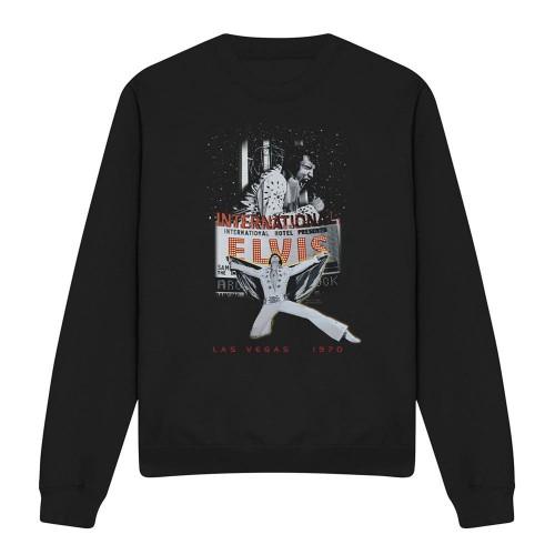 Elvis Presley Unisex Adult Las Vegas Sweatshirt