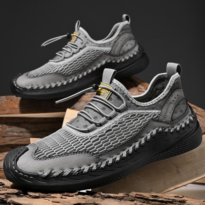 Leather Shoes Man Casual Loafers Luxury Design Slip On Male Dress Shoes Leisure Style Big Size Outdoor Wear-resistant Sole