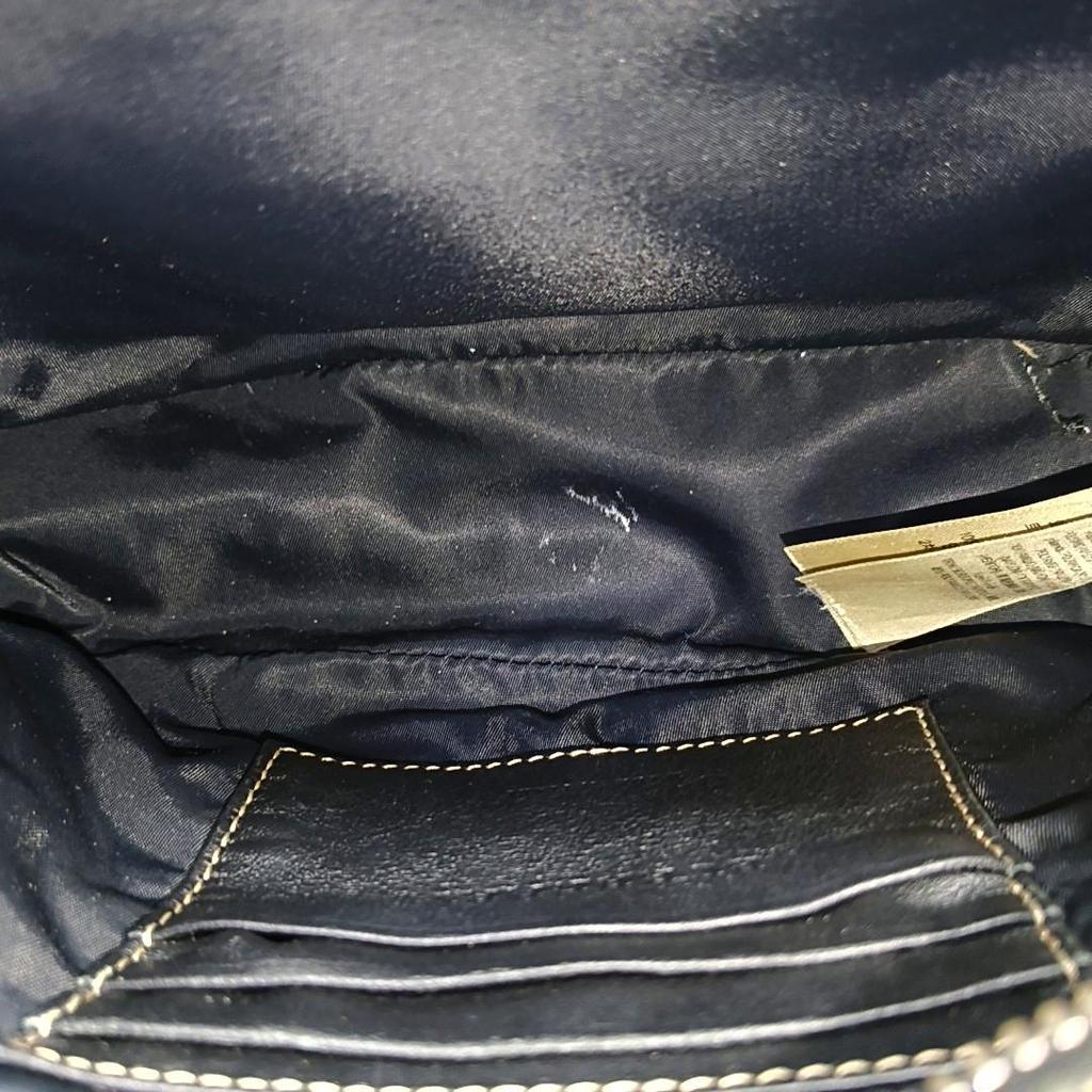 [Použitý] Malá khaki plátěná brašna na fotoaparát Crossbody Taška přes rameno Stříbrné kování Odnímatelný popruh - V dobrém stavu #J95K9S