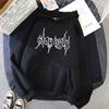 Harajuku Hoodie Sweatshirt Gothic Punk Letter Print Pullover