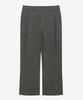 MINDBRIDGE [Couture] Wide Single-Pleat Nylon Blend String Elastic Pants - 2 Colors