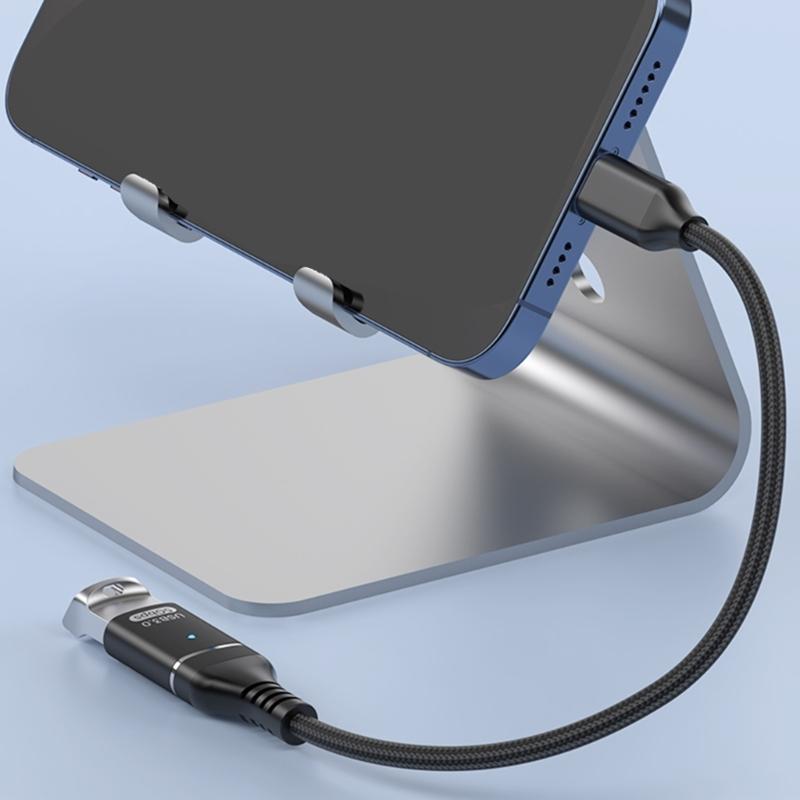 Fast Speed USB Type C OTG Adapter With Nylon Braided Cord Supports 10Gbps Transmission 5V3A Fast Charging