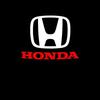 2Pcs LED Car Welcome Door Lights Emblem Accessory For Honda Civic FIT Accord Prelude CRV 5th Mugen CRZ CRX Jazz HRV Pilot Odysse RA4