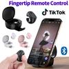Scrolling Ring Bluetooth-Compatible 5.3 Wireless Camera Finger Shutter Multi-Function Remote Control Shutter Clicker for Travel
