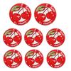 10pcs /Set Fruit Cherry Embroidered Patches Diy Hats Jackets Sew Patch Badges Iron On Patches For Clothing Accessories Applique 