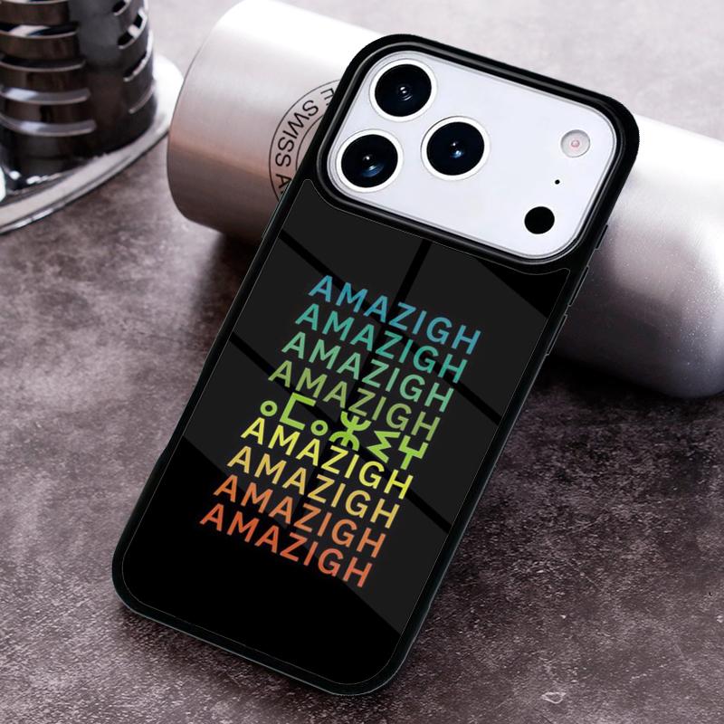 Amazigh Berber Flag Phone Case For iPhone 17 16 15 14 13 12 11 Pro Max Plus 17Air Soft Silicone Cover