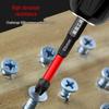 PH0 Tungsten Steel Phillips Bit: Magnetic, Impact Resistant, Non-Slip Screwdriver, Hex Shank for Electric Drill