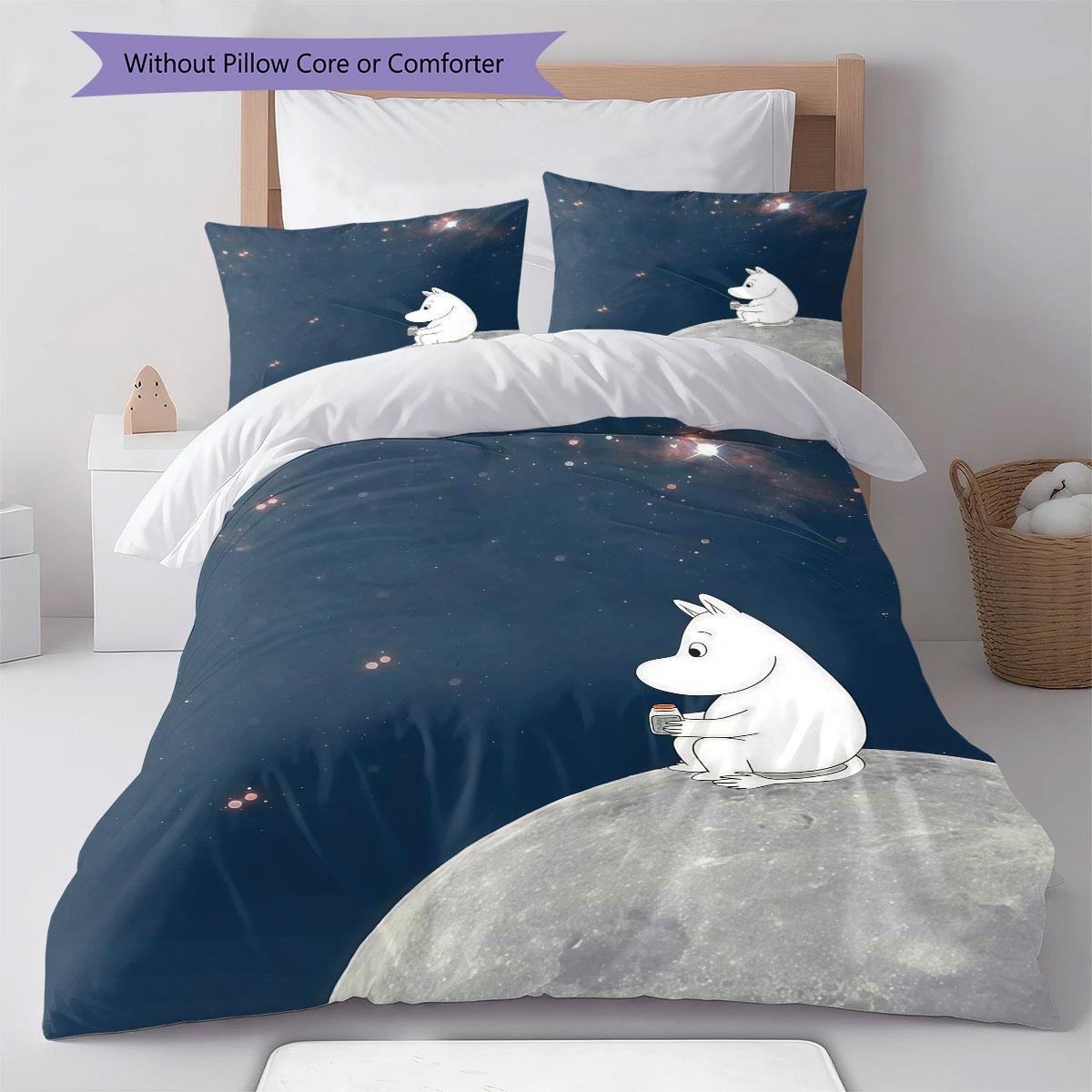 Moomins Bedding Quilt Set Quilt Cover