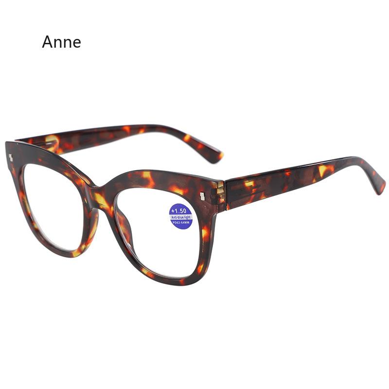 Anti Blue Light Reading Glasses for Women Men Jelly Wrapped Flower Square Presbyopia Eyeglasses Hyperopia Prescription Eyewear