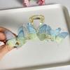 Large French Temperament Butterfly Claw Clip for Women and Girls