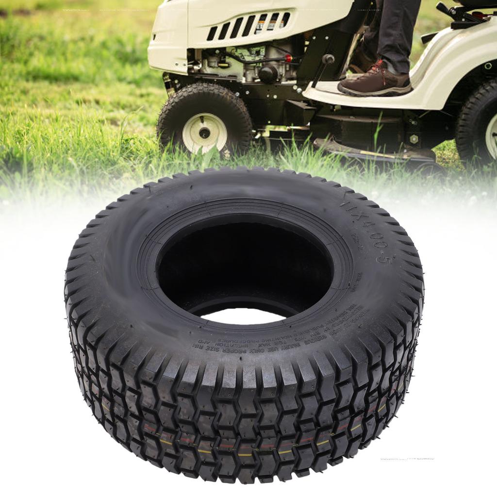 Riding Mower Front Tire, Lawn Mower Front Tire, Tractor, Tubeless, 4-Layer Straight Rib   for   Riding Lawn Mower, Garden Tractor