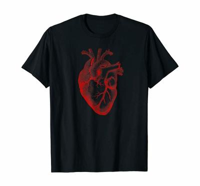 Artsy Aesthetic Heart Soft Grunge Clothes T-Shirt Black