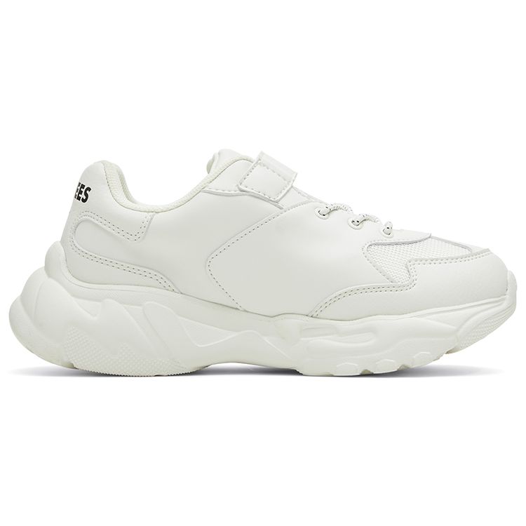 MLB Big Ball Chunky 24SS Slip Resistant Durable Low Top Casual Shoes Kids sneakers White 7ASHJB14N-50WHS