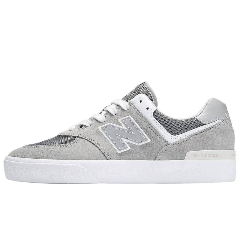 New Balance Numeric 574 Vulc Grey White Men Sneakers NM574VGY 40