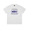 Devils Island Letter Print T-Shirt Men Women Loose Fit Casual Streetwear Short Sleeve Tee
