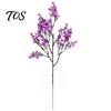 Realistic Silk Flowers for Stands Artificial Fall Indoor Outdoor Decor, Weatherproof Autumn Floral Warm Tones Arrangements with Flexible Stems