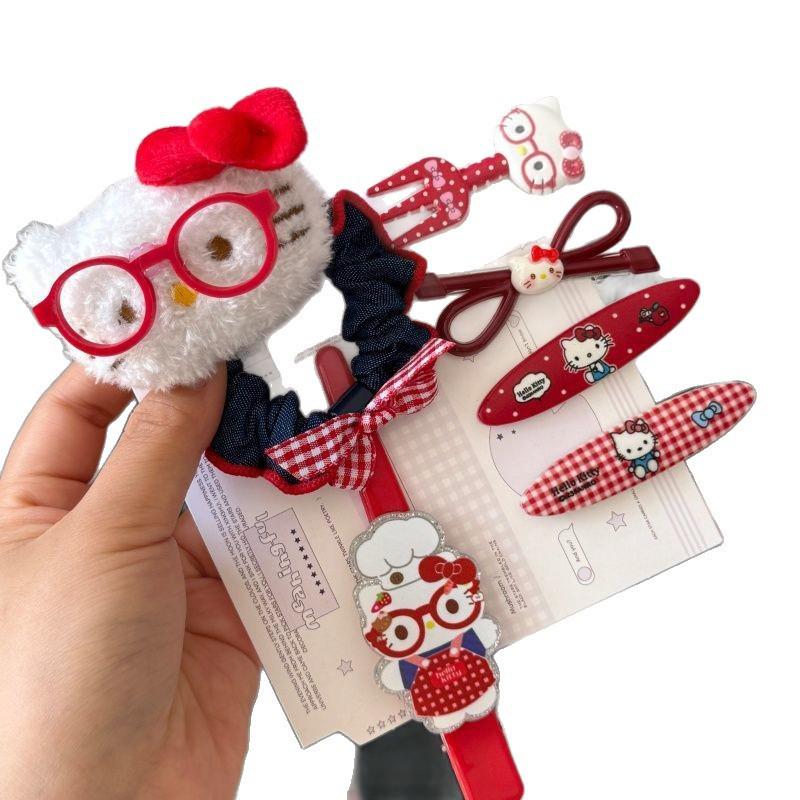 Set of 50 Pink Cute Hair Clips – Sweet Girly Bangs Clips, Japanese Cartoon Hair Accessories