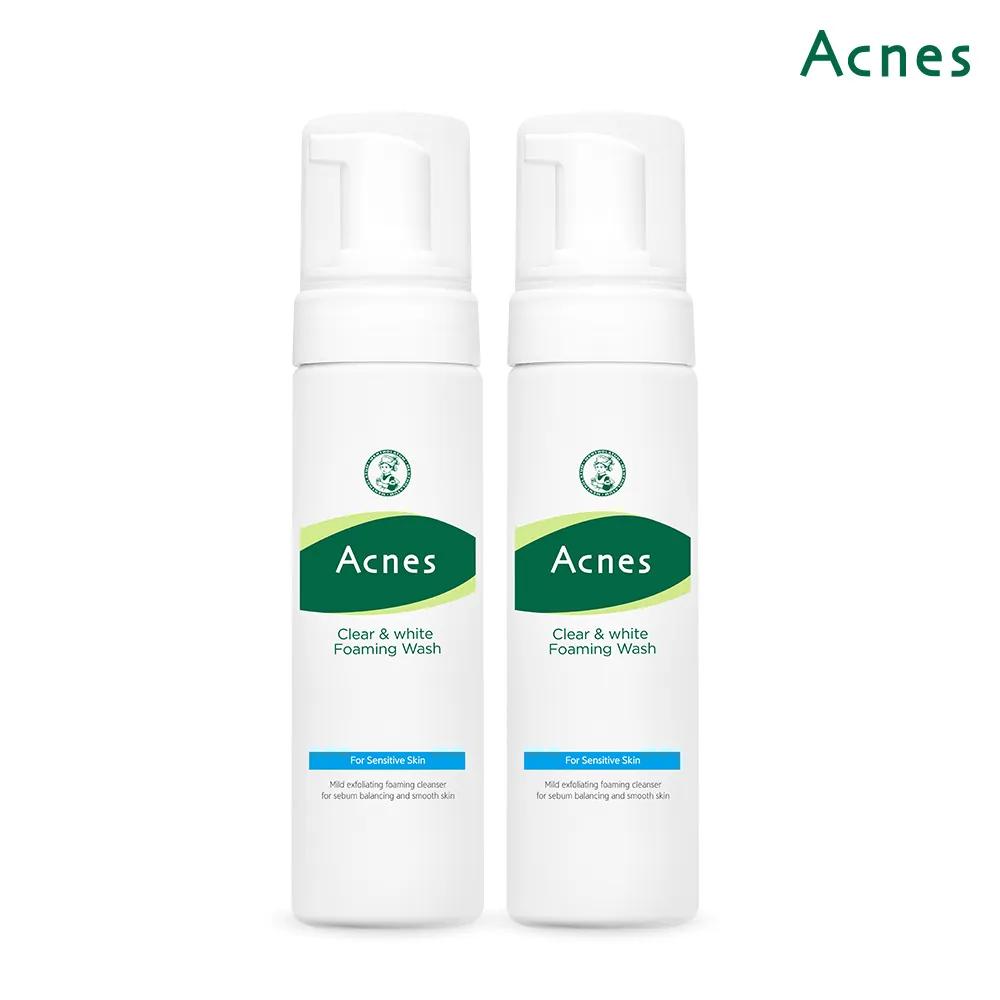 Acnes Clear & White Foaming Wash 150ml x2