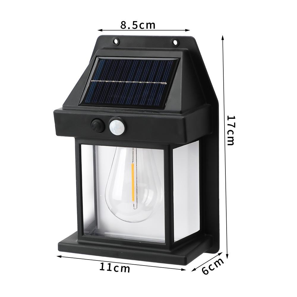 Powerful Outdoor Solar LED Street Light Waterproof Garden Yard Pathway Wall Decoration External Lighting Solar Lamp