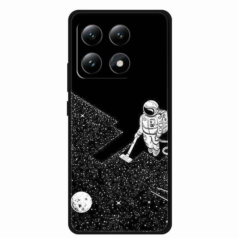 For Xiaomi 14T Pro 5G Case Cartoon Silicone TPU Soft Cases for Xiaomi 14T 5G Protector Covers Mi 14T 6.67'' Bumper Shells Capa14