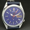 AUTOMATIC VINTAGE REFURBISHED SEIKO EXPO 70 JAPAN MENS BLUE DIAL WATCH A445589-1