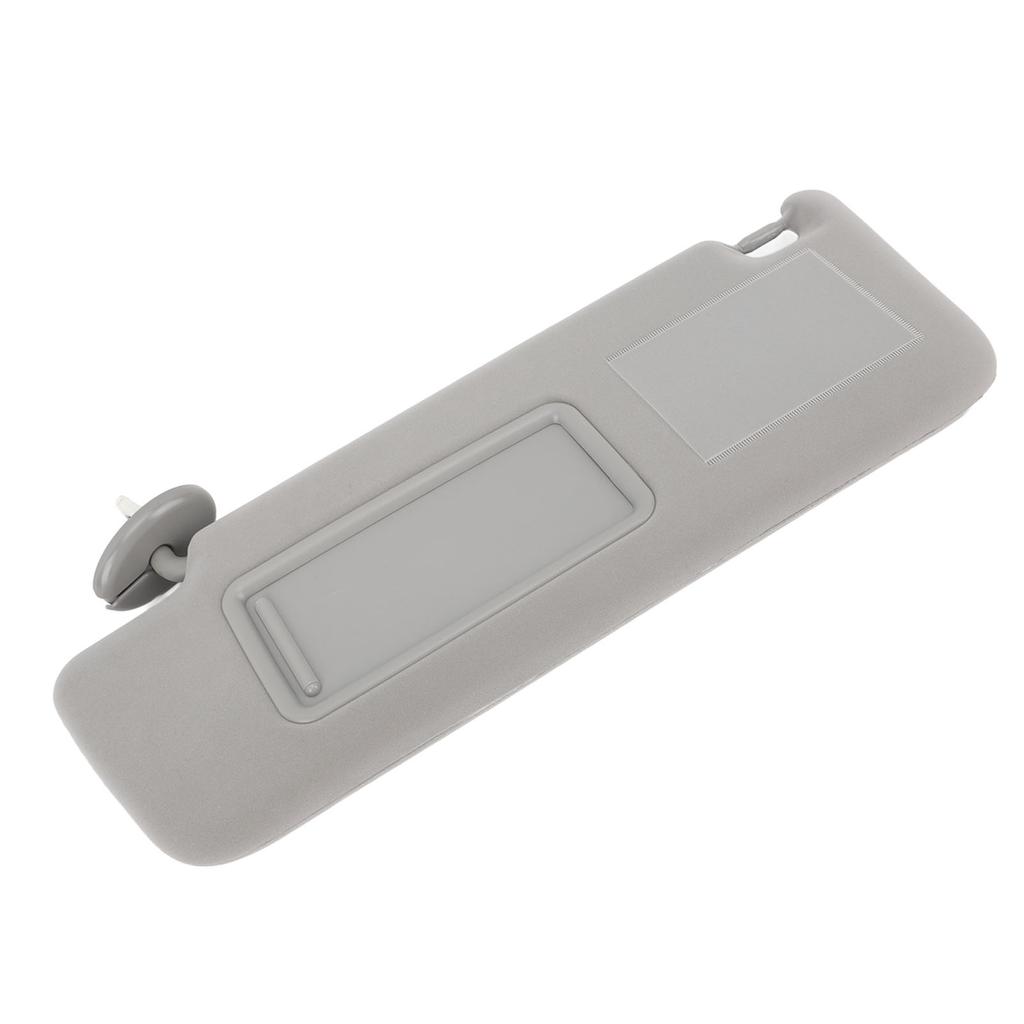 Car Sun Visor Gray Multifunctional Rugged Durable Side Sun Visor with Lamp and Mirror For Land Cruiser Prado Left: