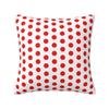 Green And Black Polka Dot Cushion Cover x cm Polyester Soft Throw Pillow Case For Sofa Car Living Room Decoration Pillowcase