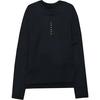 Nike Knitted Warm Sports Casual Pullover Round Neck Long Sleeve T-Shirt Women Tops Black AQ9813-010