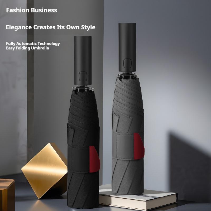 Non Folding Automatic Opening and Closing Sunshade, Sun Protection, UV Protection Memory Patch Umbrella