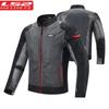Original LS2 AIRY Motorcycle Jacket Men Women Summer Mesh Breathable Motorbike Riding Jacket CE Anti-fall Biker Motocross Jacket