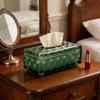 Minimalist Glass Tissue Box Organizer For Countertop Decoration And Small Item Storage Paper Towel Dispenser