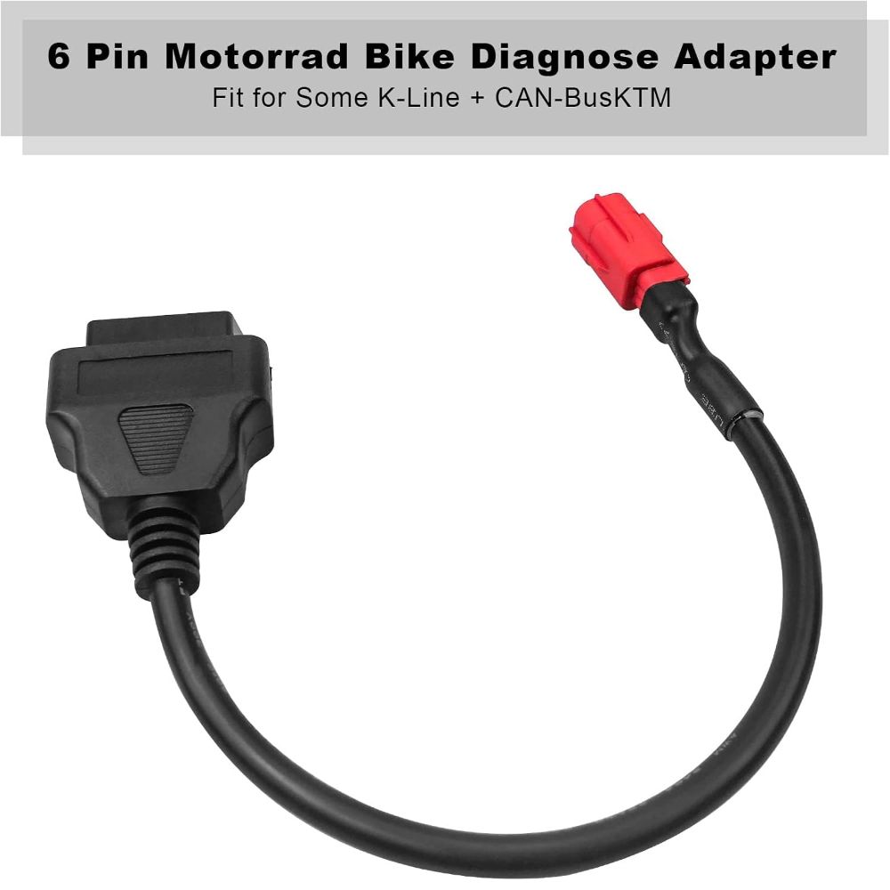 Diagnostic Tool Compatible OBD2 Connector Cable Motorcycle Diagnostic Cable For Yamaha
