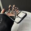 3D Fishbone Hollow Dissipate Heat Phone Case For iPhone 16 15 14 13 12 11 Pro Max Shockproof Frosted Soft Silicone Cover