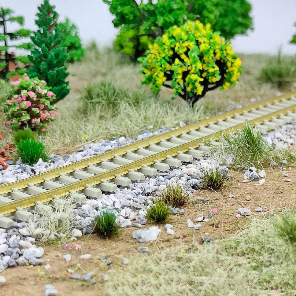 Grass Tufts 120PCS Multicolor 8mm Self Adhesive Miniature Model Sand Table Wargame Landscape DIY Scene Making Model Accessories