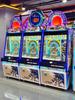 Three-Person Coin-Operated Lottery Machine: Arcade Push Ball Game for Entertainment