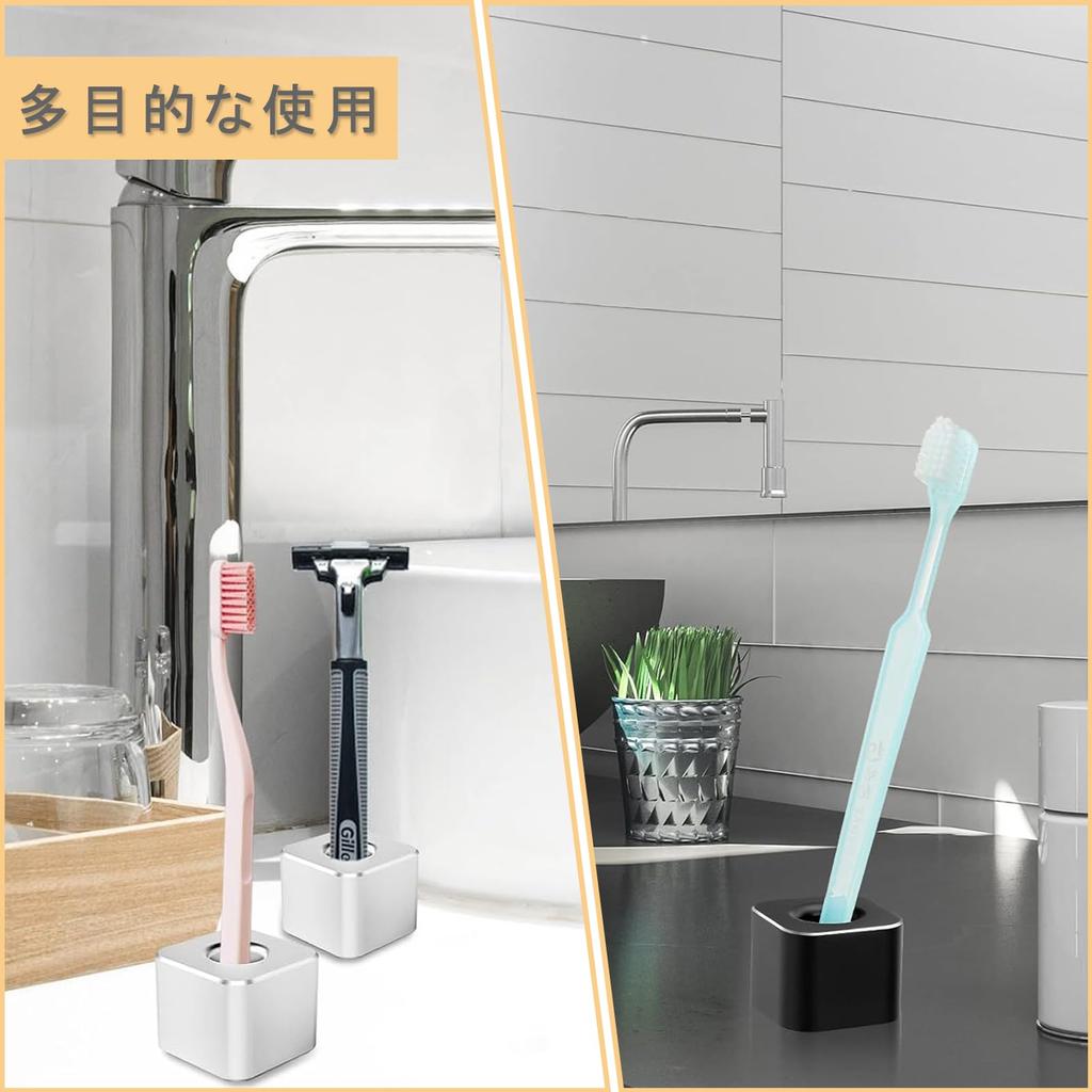 ELECTRO-WEIDEWORLD Stylish Pen Holder, 2-Piece Set, for Single Pens, Brush Holder, Pen Holder, Fountain Pen Holder, Pencil Holder, Ballpoint Pen