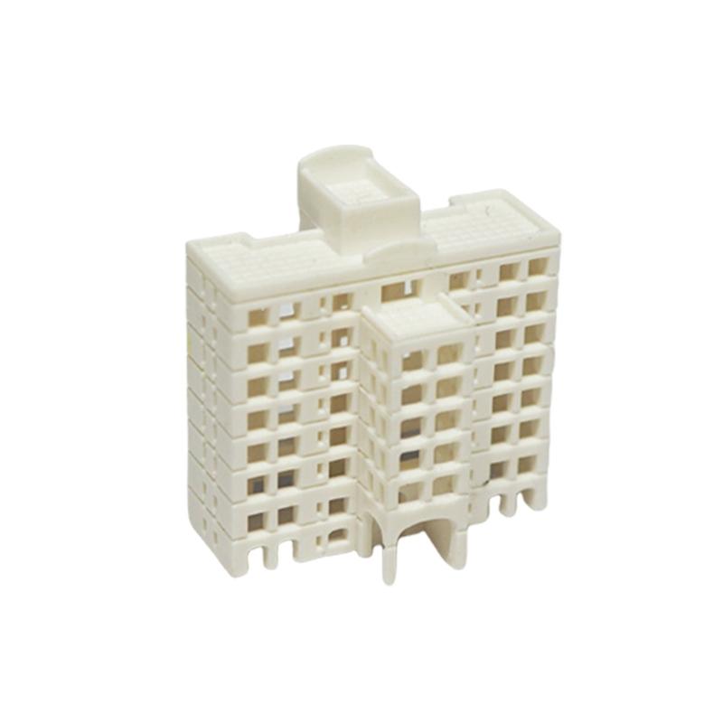 Unpainted Miniature Apartment Building Model Realistic Residential Dioramas For DIY Craft Scenerys 1/800 1/500 Scale