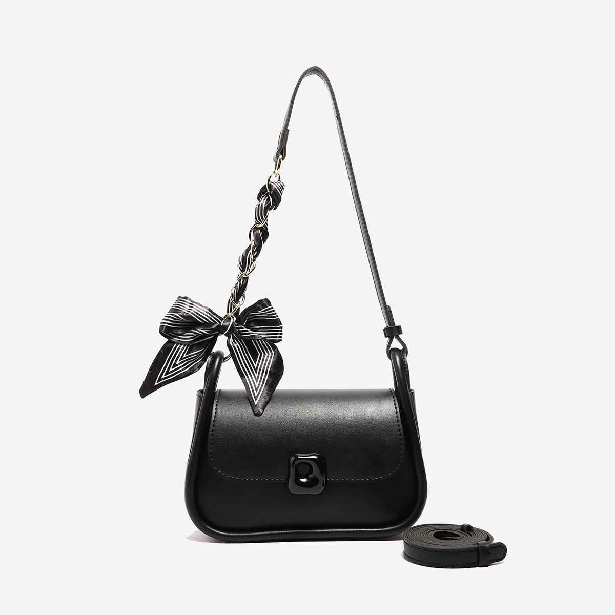 

Popular small bag women s new fashion versatile messenger bag texture shoulder small square bag чорний