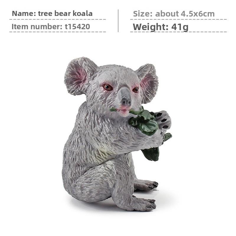 Realistisches Koala-Tiertier-Modell PVC Sammlerstück für Wildtier-Enthusiasten und Naturdekoration
