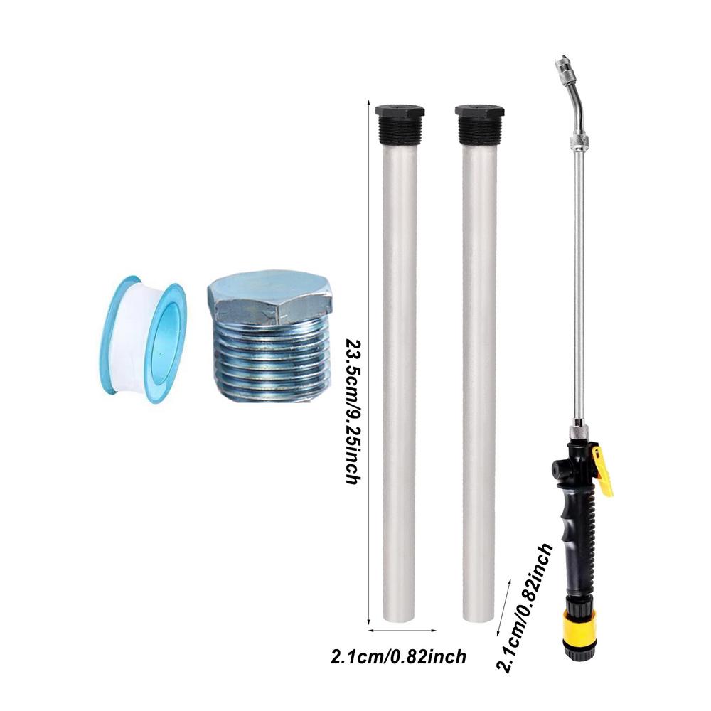 RV Heater Rod RV Magnesium Rod Replacement Water Tank Anode Stick Heater Stick Anti-Rust RV Parts Effectively Collect Pollutants