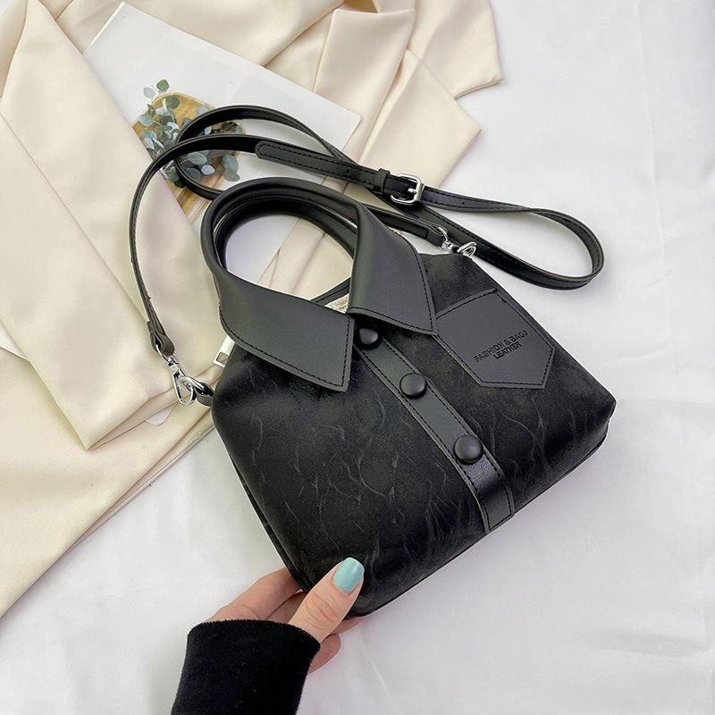 

Сплошной цвет, модная женская сумка, рубашка, дизайн, стильная сумка через плечо, сумка через плечо one size чёрный