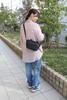 Shoulder Bag Cat Ear Shoulder Bag A1020BK BK [Noah Family] Women's