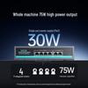 SAMZHE 6-Port Gigabit 4-Port PoE Switch CN Plug (adapter Included)