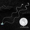 Schmetterlingskette aus 999er Sterlingsilber – Vielseitiges, hochwertiges, minimalistisches Choker-Halsband im leichten Luxus-Design