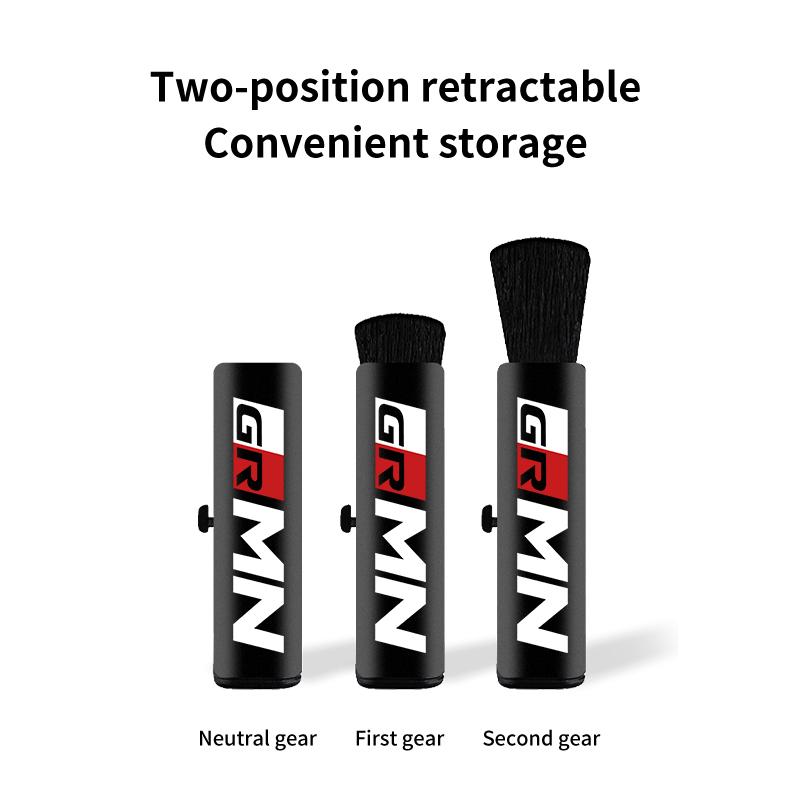 For S8 Car Retractable Cleaning Brush Air Conditioner Computer Cleaning Brush GR Yaris Corolla Prius Aqua Vios Mirai Hilux JH8