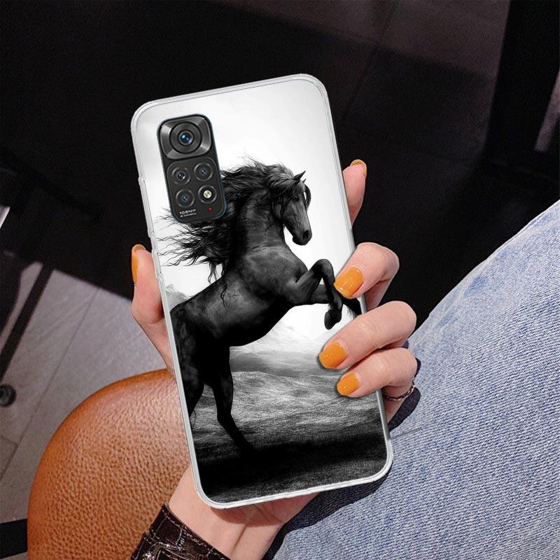 Horse Great Beauty Galloping Phone Case For Xiaomi Redmi Note 15 14 13 12S 12 11 Pro Plus 14S 11S 11E 10 10S 11T 5G Personalized