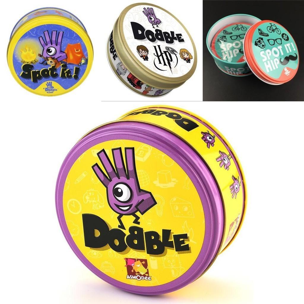 Dobble Spot It Spielkarten für fesselnden Familienspaß und schnelle visuelle Herausforderungen