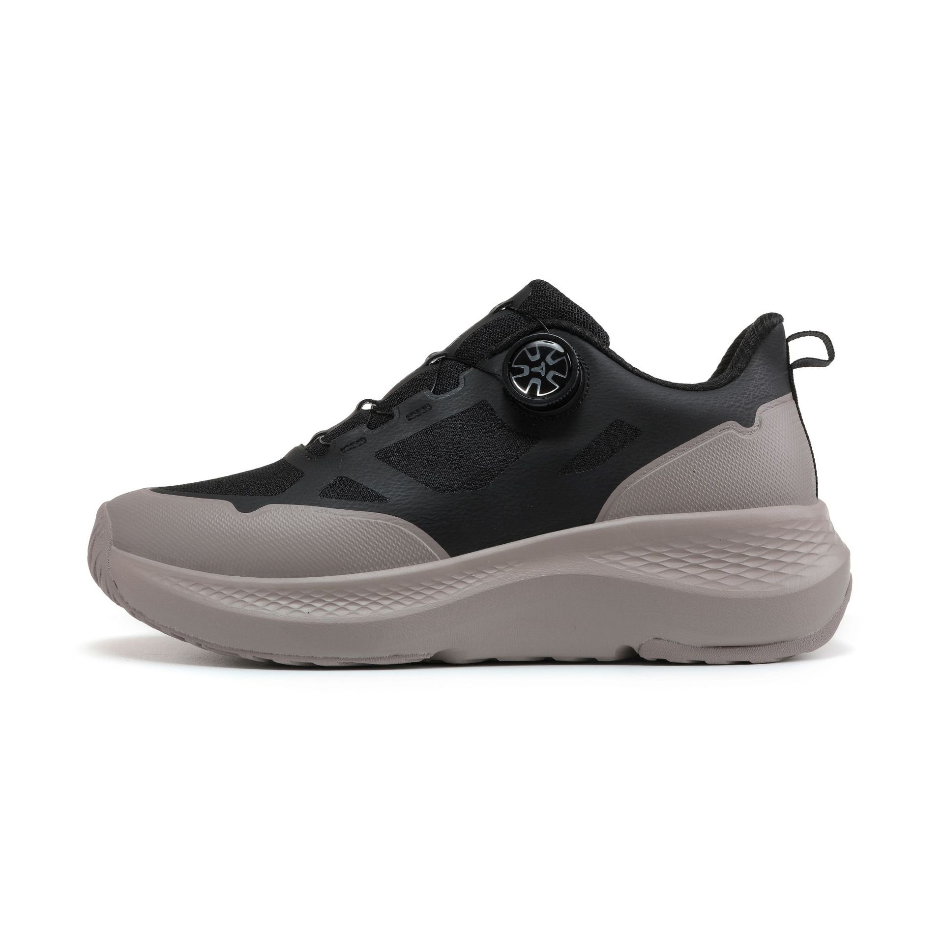 

Tree Label Ping An Shenxing Rotary Buckle Training Sports Running Shoes Mesh Breathable Running Shoes 36 черный серый