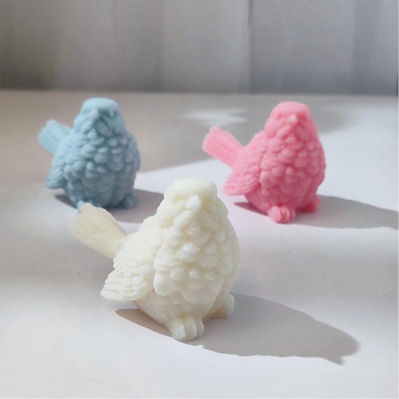 Chocolate Moulds Bird Shaped Baking Molds Fondant Moulds Cake Molds Silicone Material Perfect Gift for DIY Baking Lover
