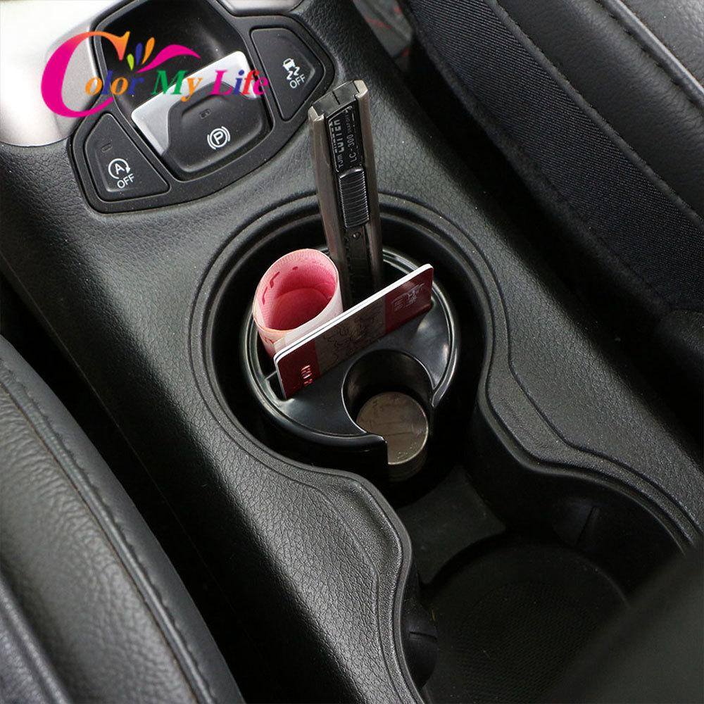 Color My Life ABS Interior Car Card Holder Box Coin Holder Storage Box Case Fit for Toyota C-HR CHR 2016 - 2022